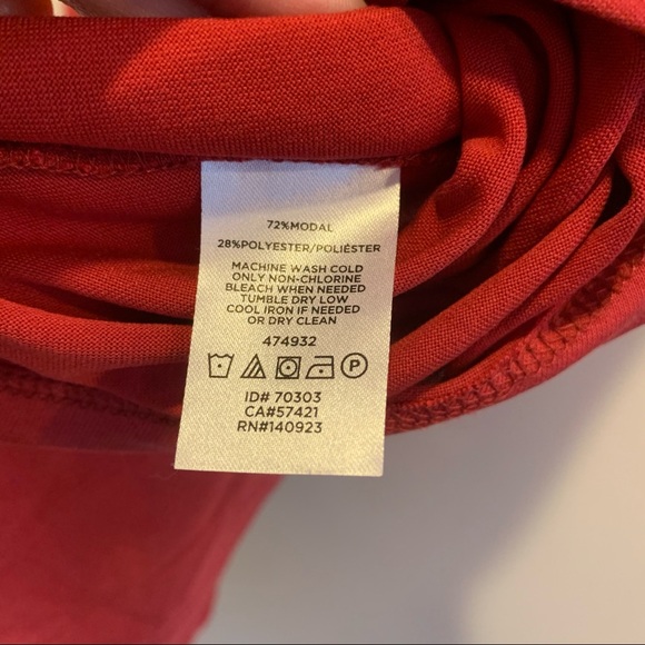 Loft Red Blouse - Picture 6 of 6